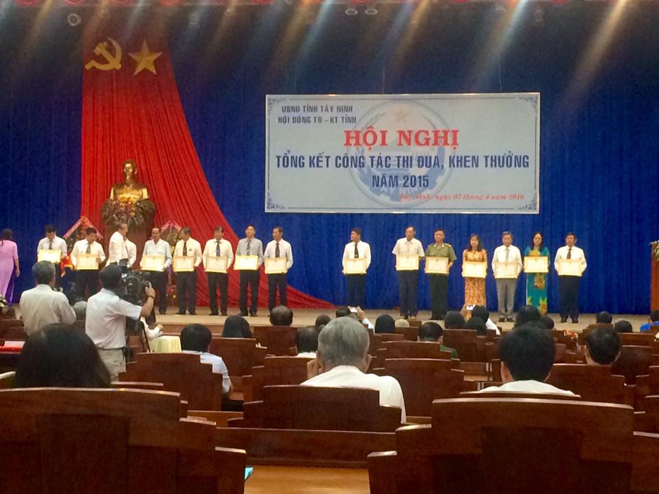  Hội nghị Tổng kết công tác thi đua - khen thưởng tỉnh Tây Ninh năm 2015